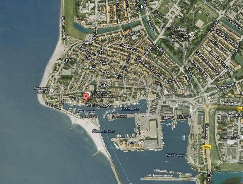 Bed and Breakfast Zicht Op Zee Urk Exterior foto